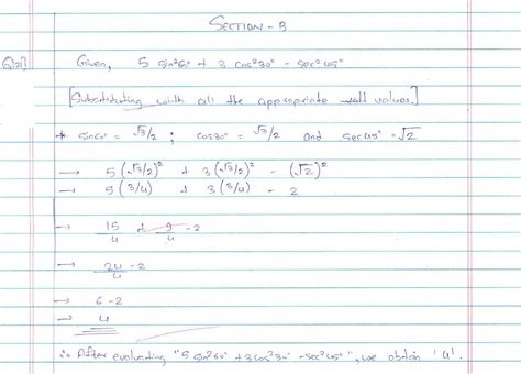 CBSE Topper Answer Sheet Class 10 Mathematics Basic: Model Answer Paper ...