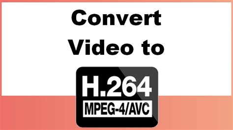 Image result for Convert a File with AVC