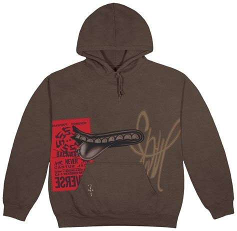 Buy Cactus Jack by Travis Scott Grin Hoodie 'Brown' - CJJ1 HS09 BROW | GOAT