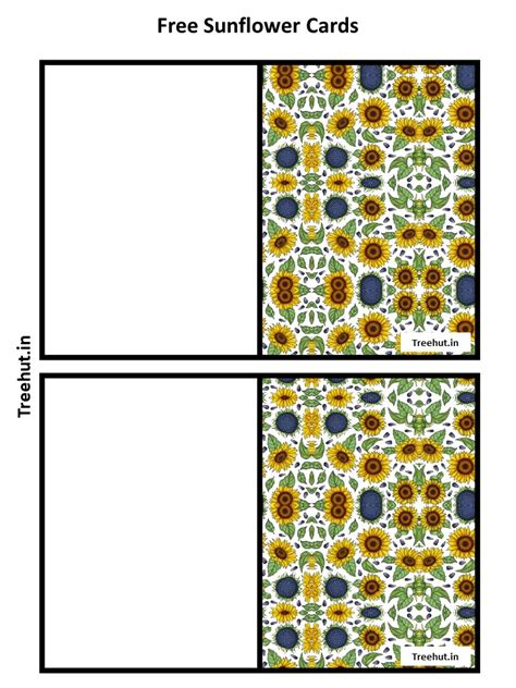 Free Sunflower Bulletin Board Decorations and Craft Printables #451
