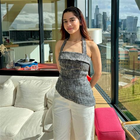 Audrey Tweed Top (Grey)