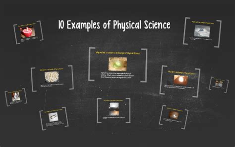 Image result for Physical Science Examples