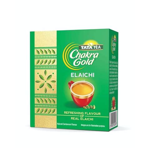 Tata Tea Chakra Gold Elaichi Dust Tea| Refreshing Flavour & Aroma of ...