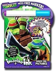 Teenage Mutant Ninja Turtles Imagine Ink Book - Imagine Ink Book . Buy ...