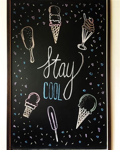 Easy Chalkboard Art Ideas