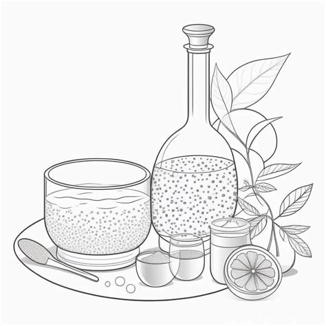 Homogeneous Mixture Separation Illustration | Stable Diffusion Online
