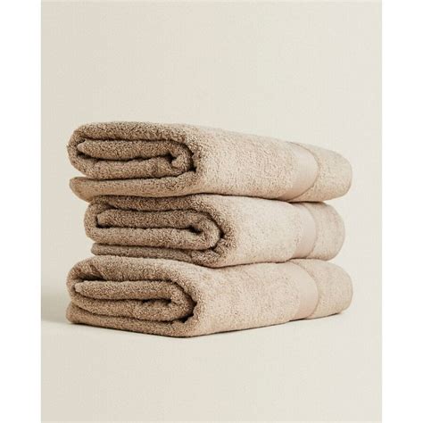 Хлопковое полотенце 30 x 50 ZARA HOME Текстиль 0 цвет – купить по ...