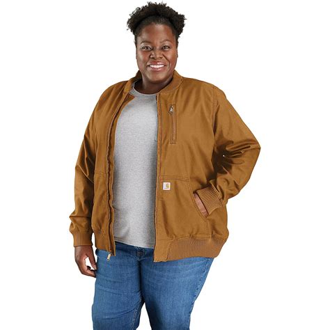Carhartt Women's Crawford Plus Size Bomber Jacket | Academy