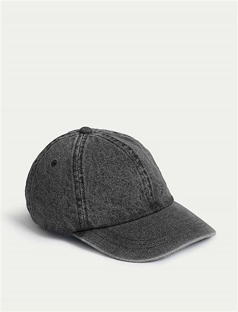 Buy Denim Baseball Cap at Marks & Spencer