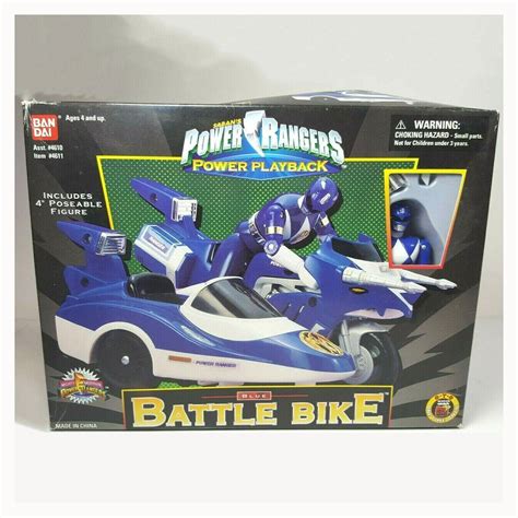 Power Rangers Power Rangers - Blue Battle Bike