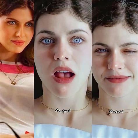 Alexandra Daddario - It's okay we're alone. Just ease the head in and ...