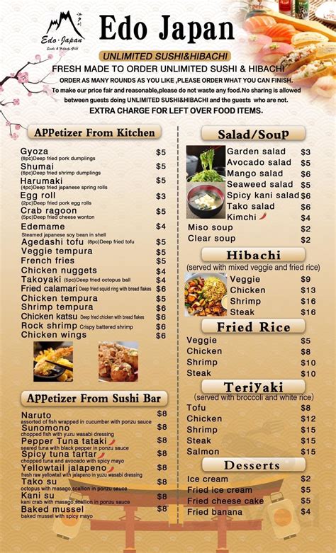 Edo Japan in Houston, Texas, United States