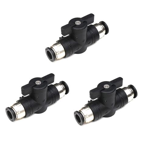 CEKER 6mm Push Connect Valve Ball Valve 6mm Air Flow Control Valve ...