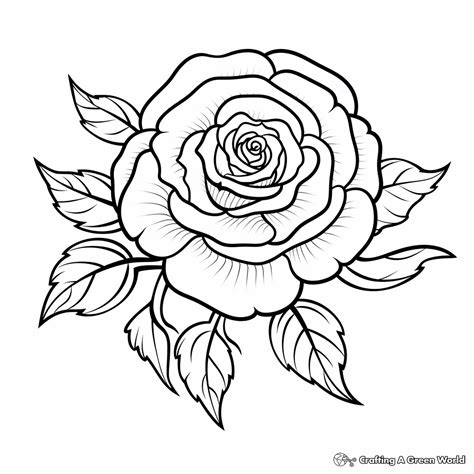 Unleash Your Inner Artist with Cute Printable Flower Coloring Pages