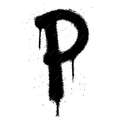 Graffiti Letter P