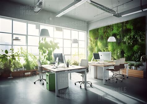Modern Green Office Design