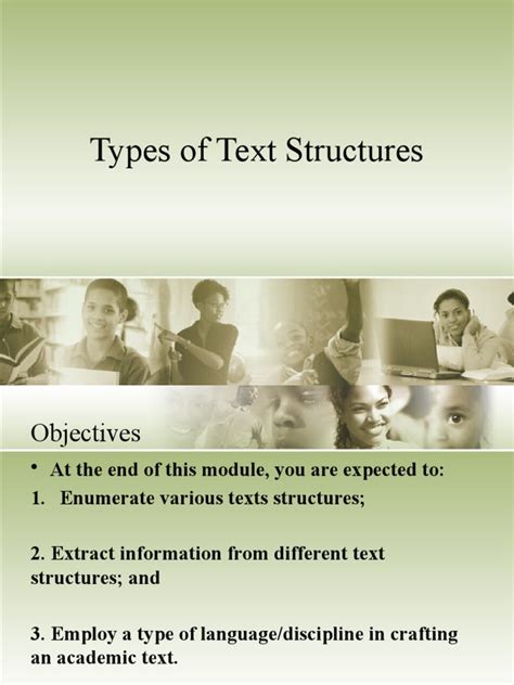 Types of Text Structure 的图像结果