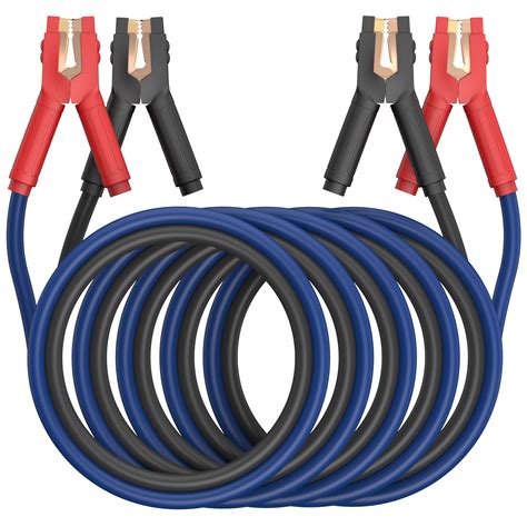EXTRESPO Heavy Duty Jumper Cables, 0 Gauge 25 Feet 1000Amp Booster ...
