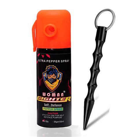 Self Defence Pepper Spray for Woman Safety - 55 ML with Self Defense ...