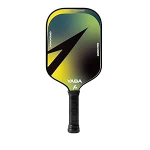 YABA Alpha Pickleball Paddle-16mm Yaba Engineered Carbon Fibre Surface ...