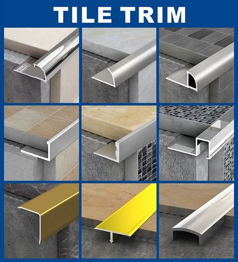 Image result for Tile Edging Trim Options