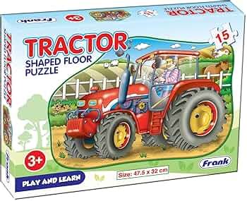 Frank Play and Learn Pack - Tractor Shaped Floor Puzzle - Price History