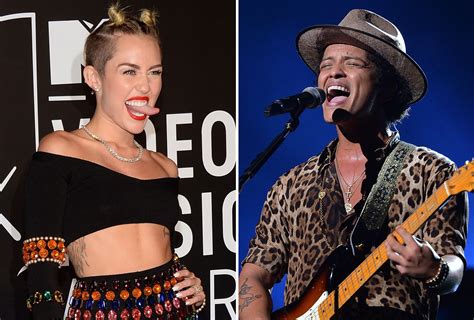 How Miley Cyrus Responded to the Bruno Mars Super Bowl Selection, and ...