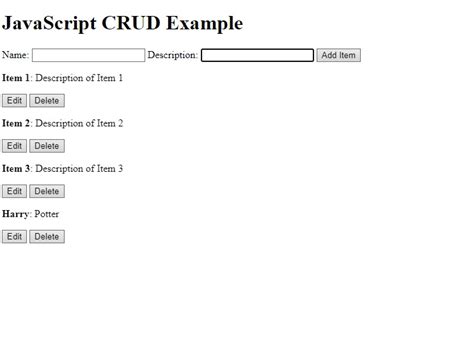 JavaScript Crud Database 的图像结果