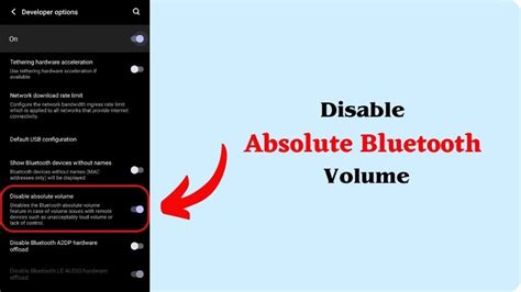 Image result for Disable Absolute Volume Android