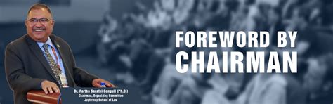 Foreword| Jyotirmoy School of Law