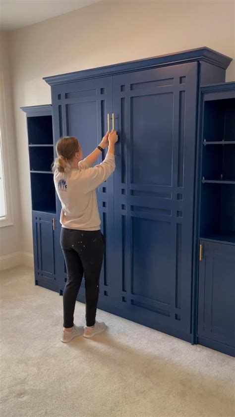 Diy plan to build a murphy bed full size foldable bed pdf etsy – Artofit