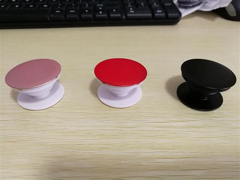 Customized Aluminum pop socket phone holder,Collapsible Grip & Stand ...