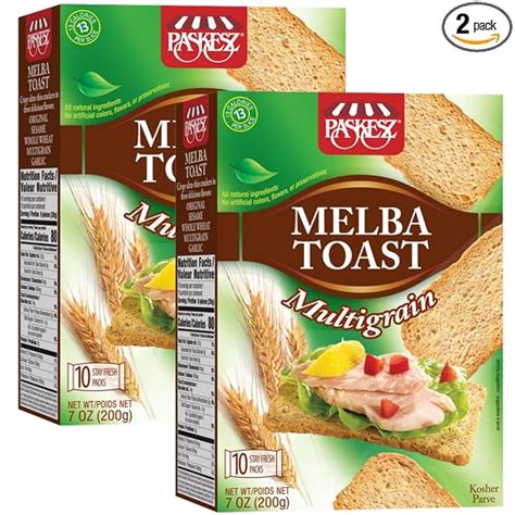 Snacktery Multigrain Melba Toast Crackers - All India | Ubuy