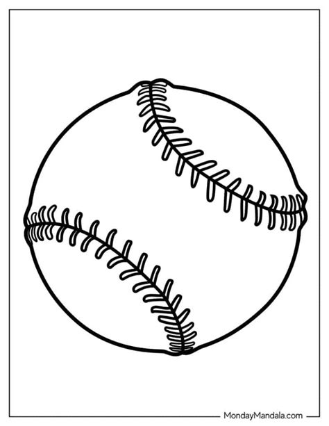Baseball Drawing Pages 的图像结果