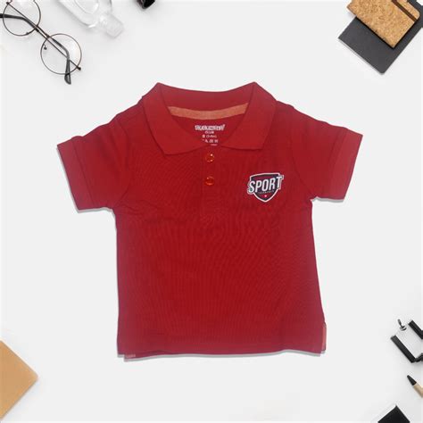 Sport Printed Red T-Shirt for Kids – Mother Choice