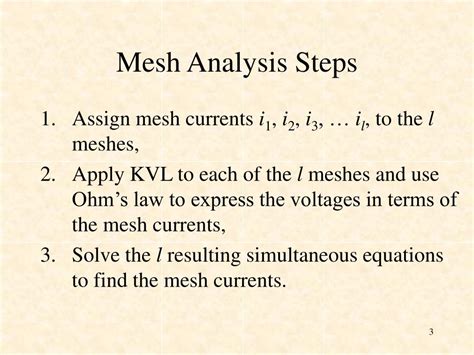 Image result for Mesh Analysis Tutorial