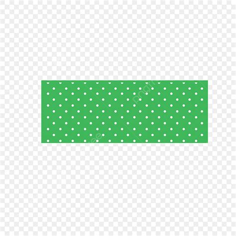 Green Rectangle Logo With White Circles