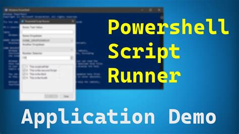 Image result for PowerShell Script Runner Application
