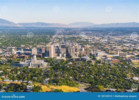 Salt Lake City,utah,usa. 2017/06/14 : Beautiful Salt Lake City a Stock ...
