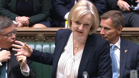 Embattled UK leader Liz Truss says she's 'not a quitter' in Parliament ...