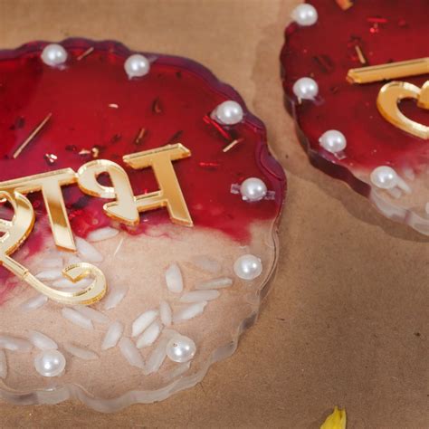 Resin Shubh Laabh Red – akshat-arts