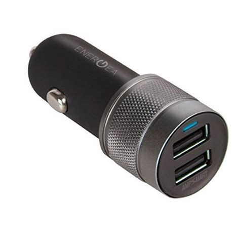Energeia Alu Duo Drive Aluminium USB Rapid Car Charger 4.8A - Plastic ...