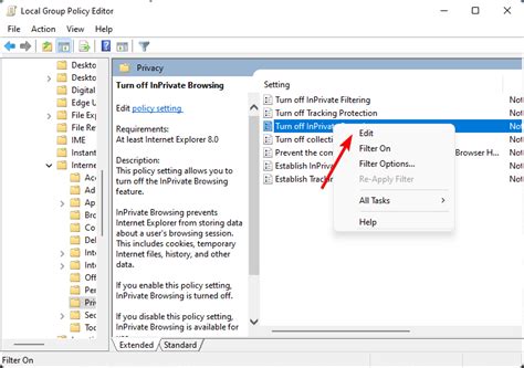Image result for Internet Explorer Inprivate