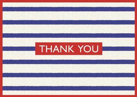 Caspari Entertaining Bretagne Thank You Notes, 8-Pack : Amazon.in ...