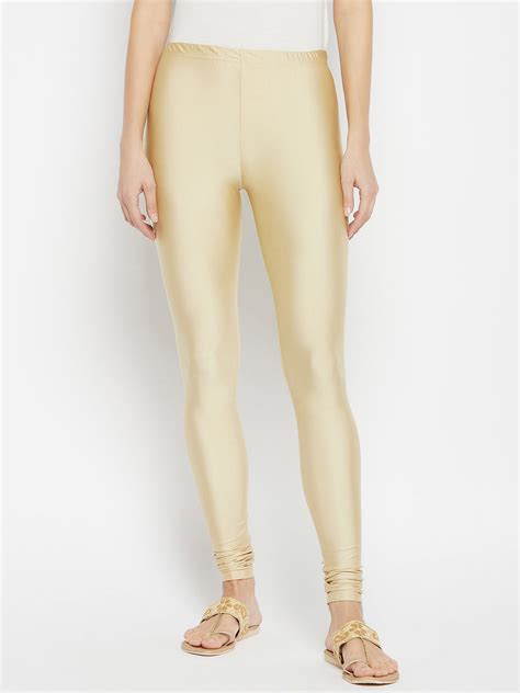 Buy Metallic Leggings Online – Ankle & Churidar Styles | The Pajama Factory