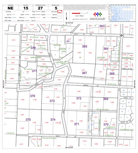 Snohomish County, WA Assessor Maps Selection
