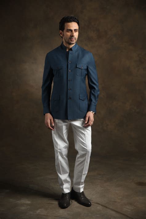 Sapphire Monarch Safari Shacket