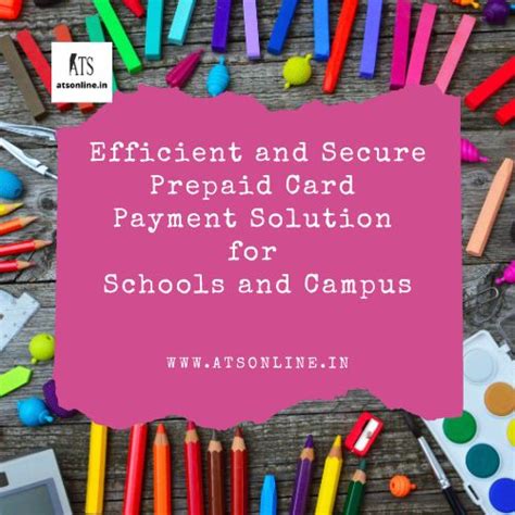 Efficient and Secure Prepaid Card Payment Solution for Schools and Campus