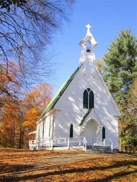 ۩ ♥•• ´¨` • ☆• ♰ Country church, VT Abandoned Churches, Old Churches ...