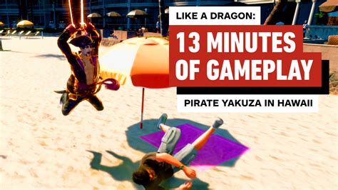 Like a Dragon: Pirate Yakuza in Hawaii | The First 13 Minutes of Gameplay